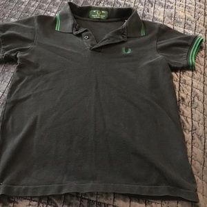 Fred perry black and green